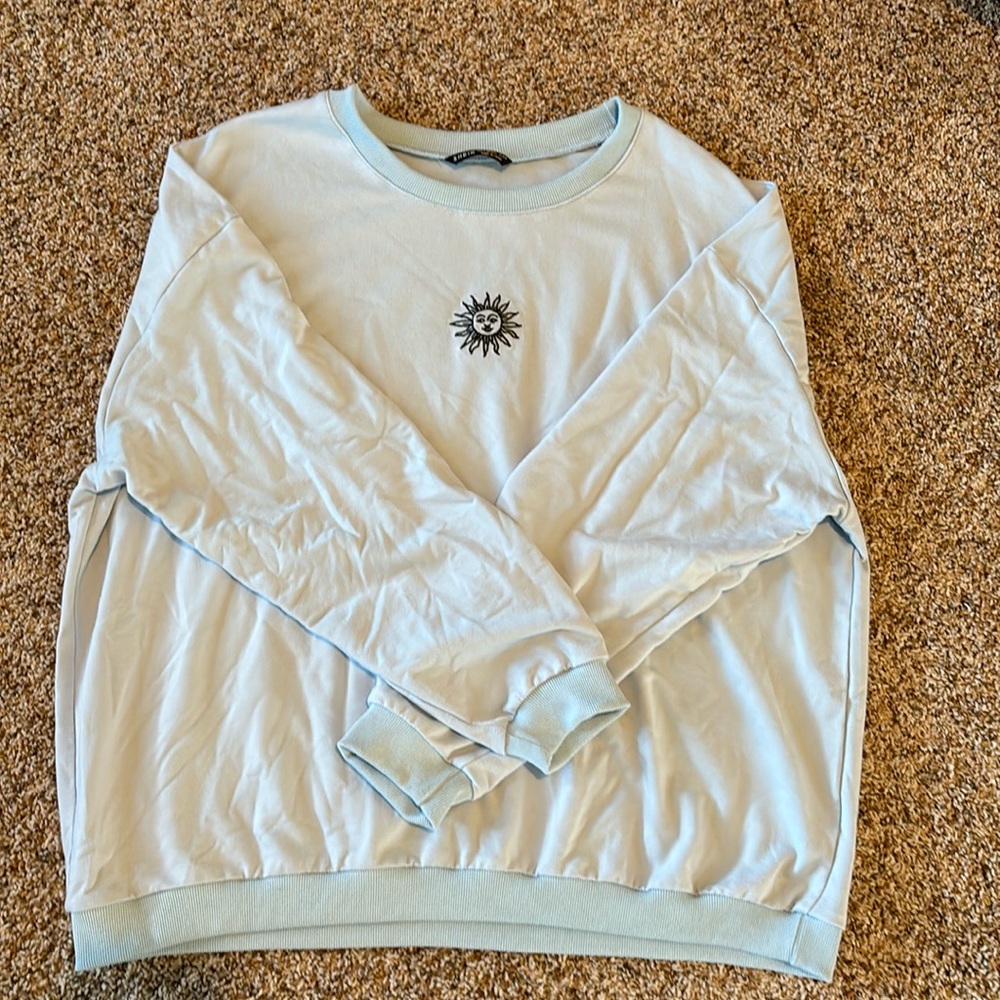 SHEIN sunburst sweatshirt
